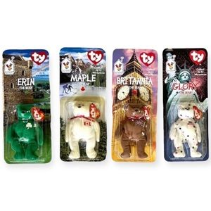 Ty | McDonald's 1999 International Teenie Beanie Bears Full Set